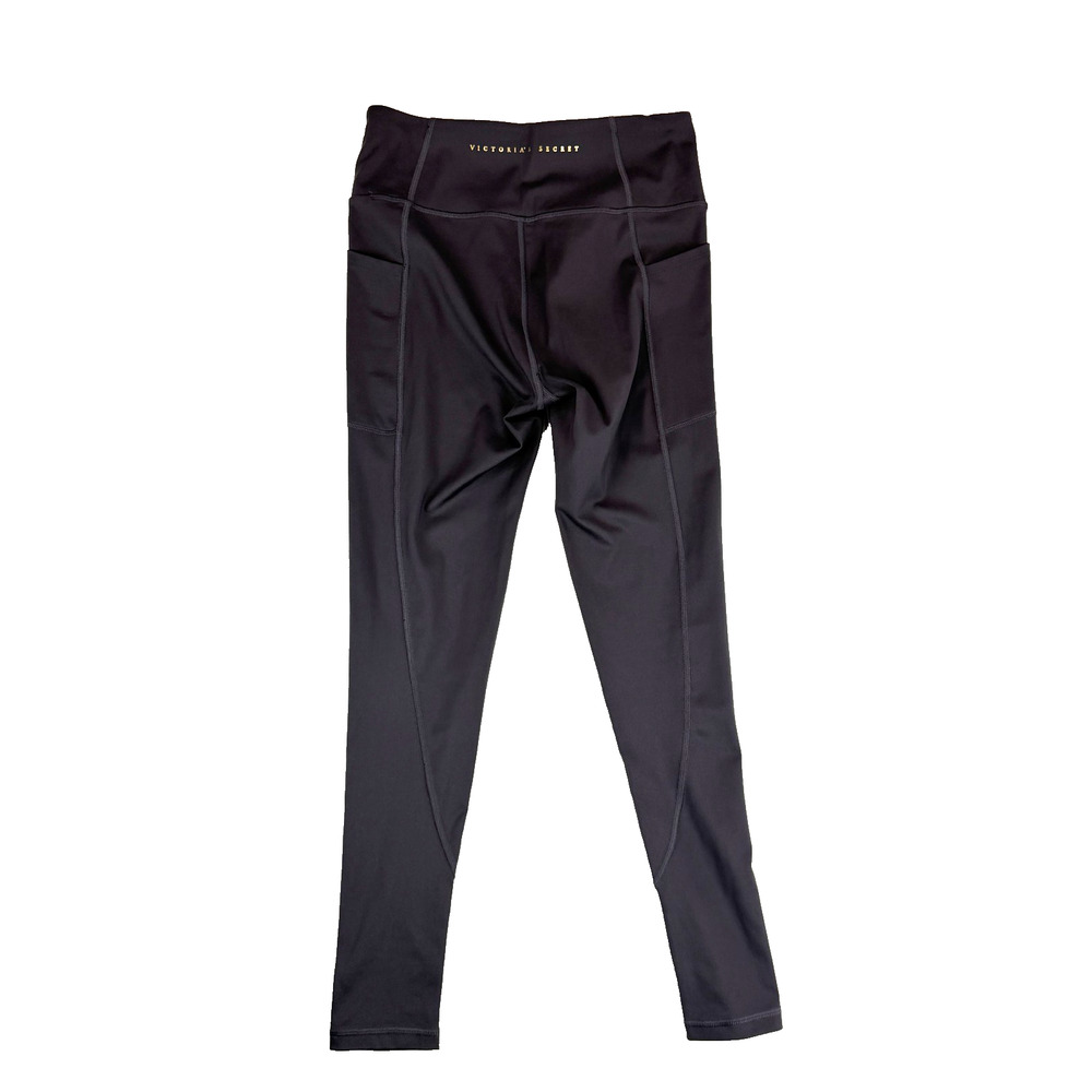 Victorias Secret Gray High Rise Pocket Leggings Size 6 Athletic Yoga Pants - Picture 5 of 10
